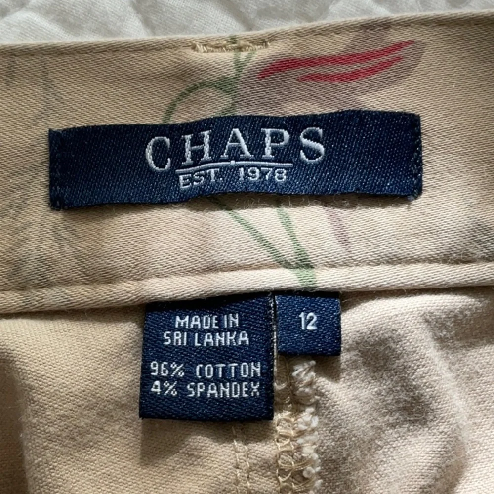 Polo Ralph Lauren Floral Straight Leg Pants - Pink and Tan - Picture 5 of 12